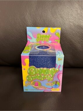 Blue Gummy Gumdrops Fidget Squishy Toy NEW
